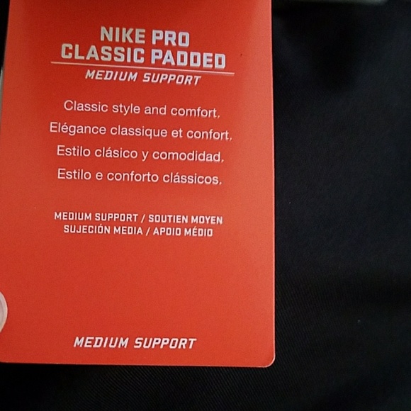 NWT Nike Pro Classic Padded Sports Bra - Picture 5 of 6